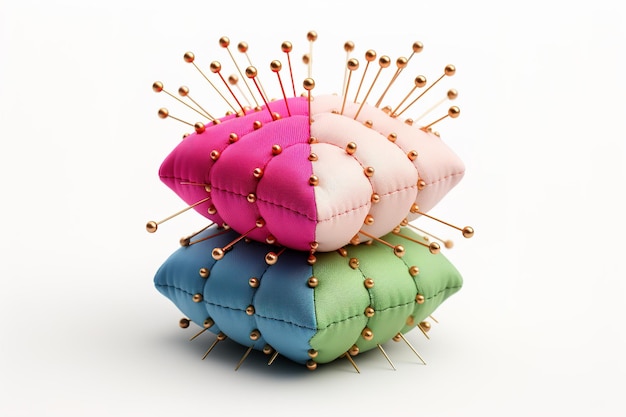 Broderie pe pernă decorativă